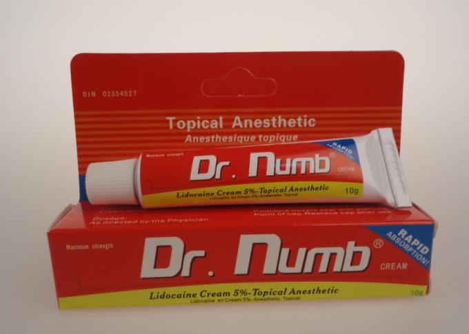 Aktuelle Schmerz-Tätowierungs-betäubende Creme 5% Lidocaine-Dr.-Numb Pain Relief 11